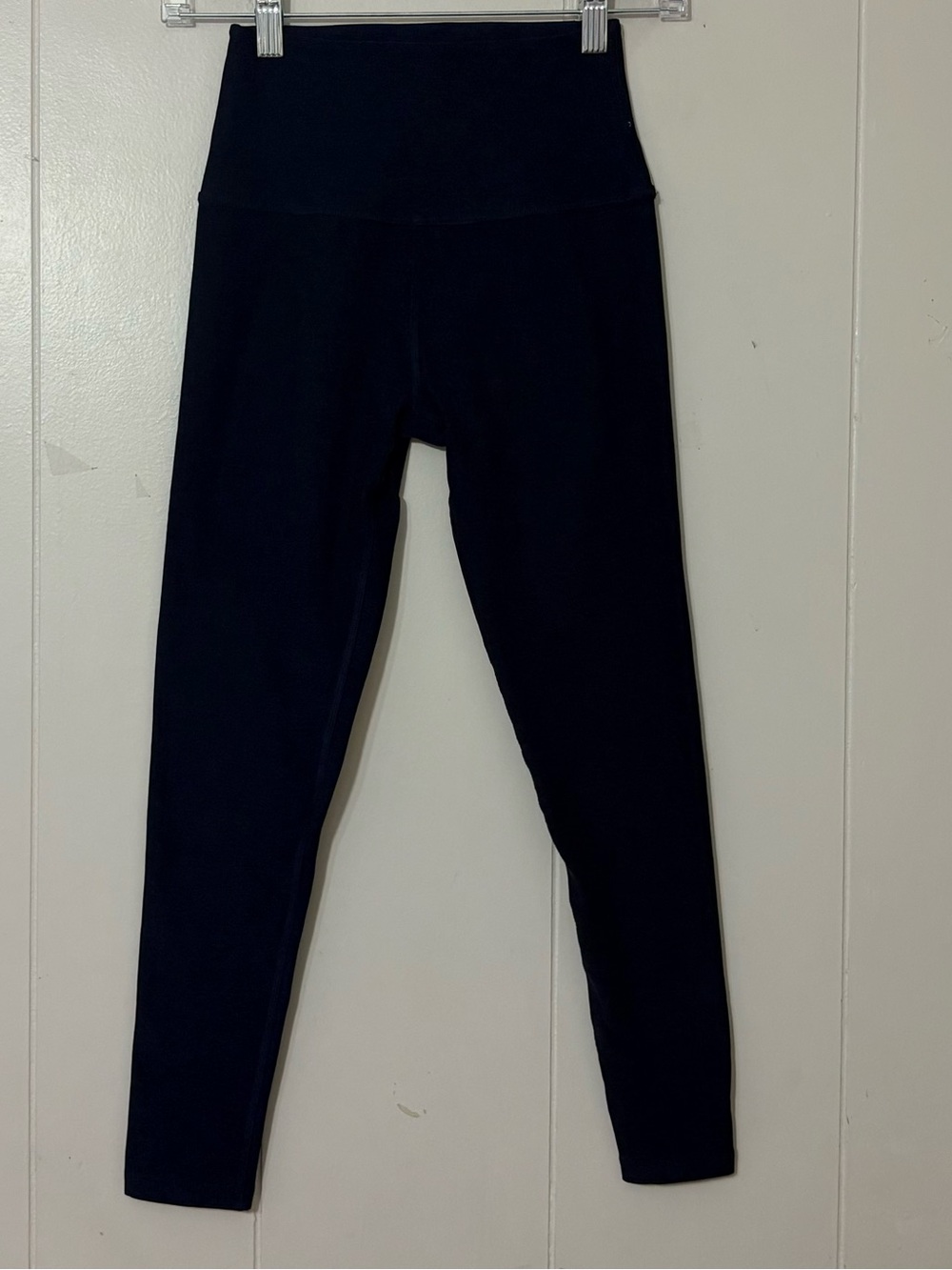 Beyond Yoga Spacedye Navy Blue High Rise Cropped Leggings Size S